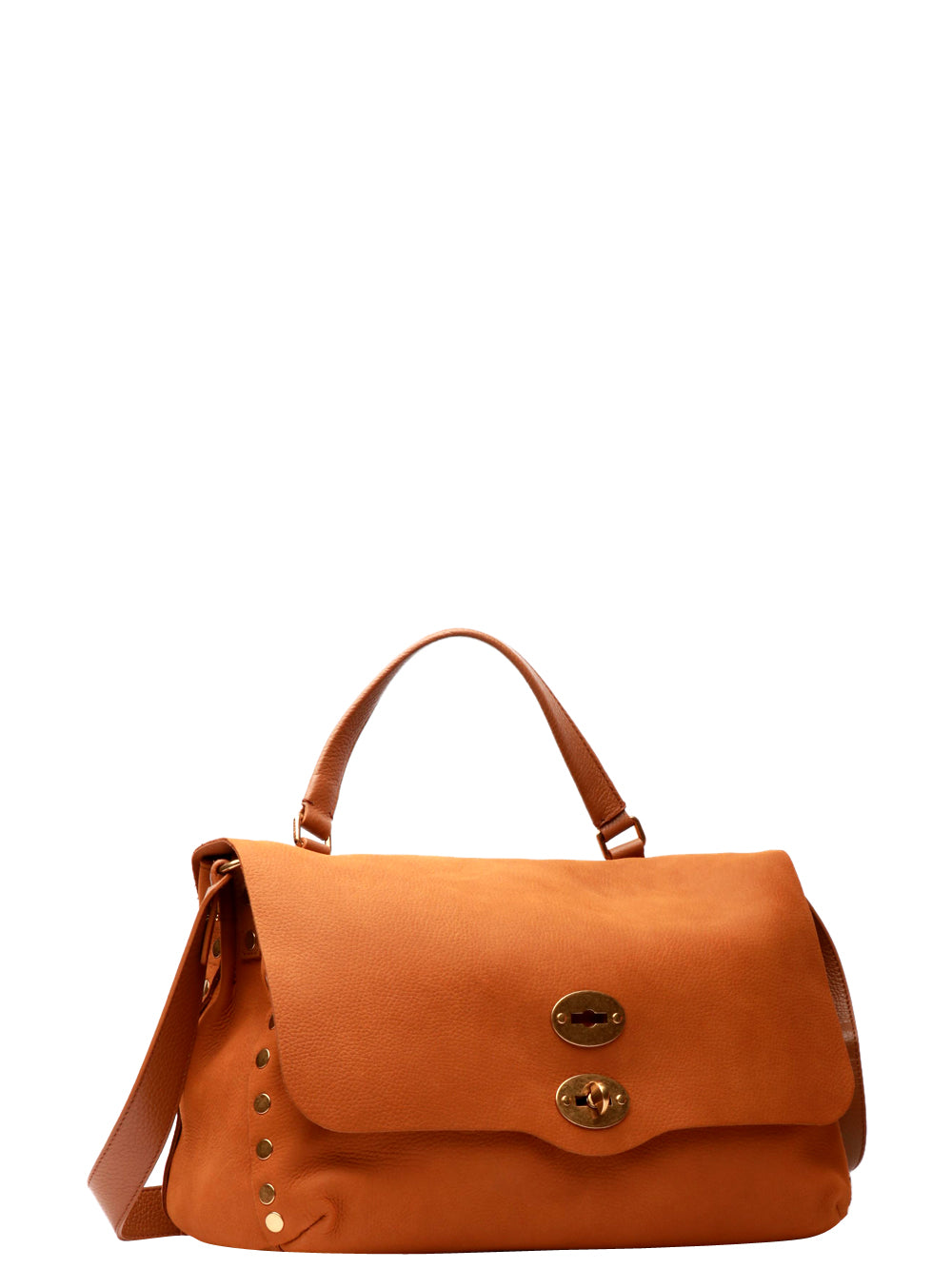 Postina Jones Handbag in Tan Suede