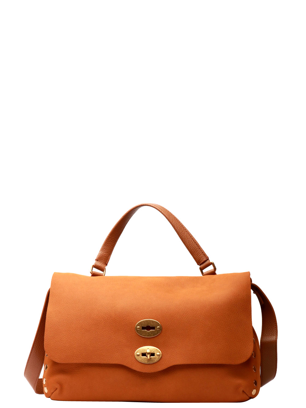 Postina Jones Handbag in Tan Suede