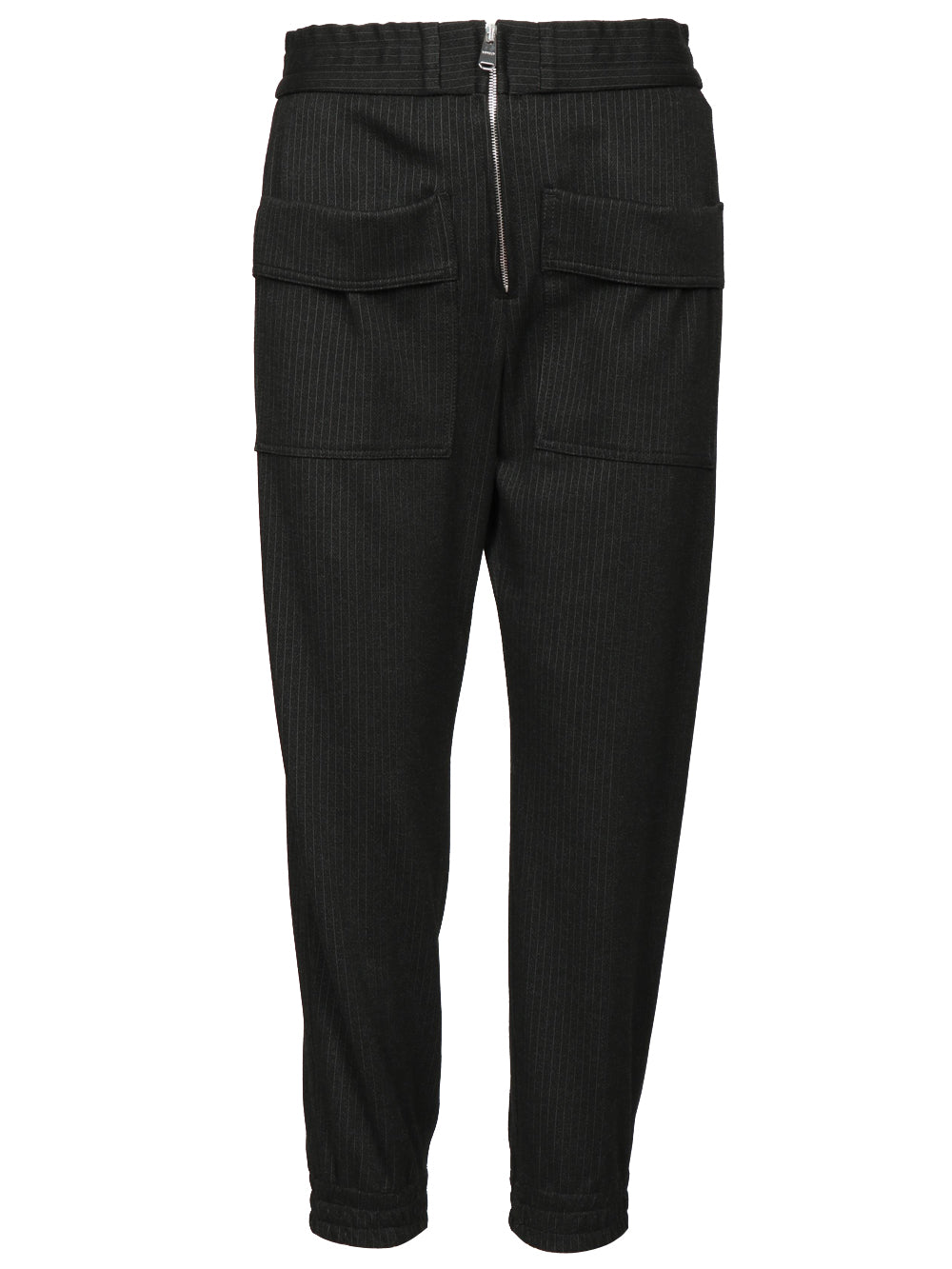 Sunny Jogger Grey Pinstripe Pants