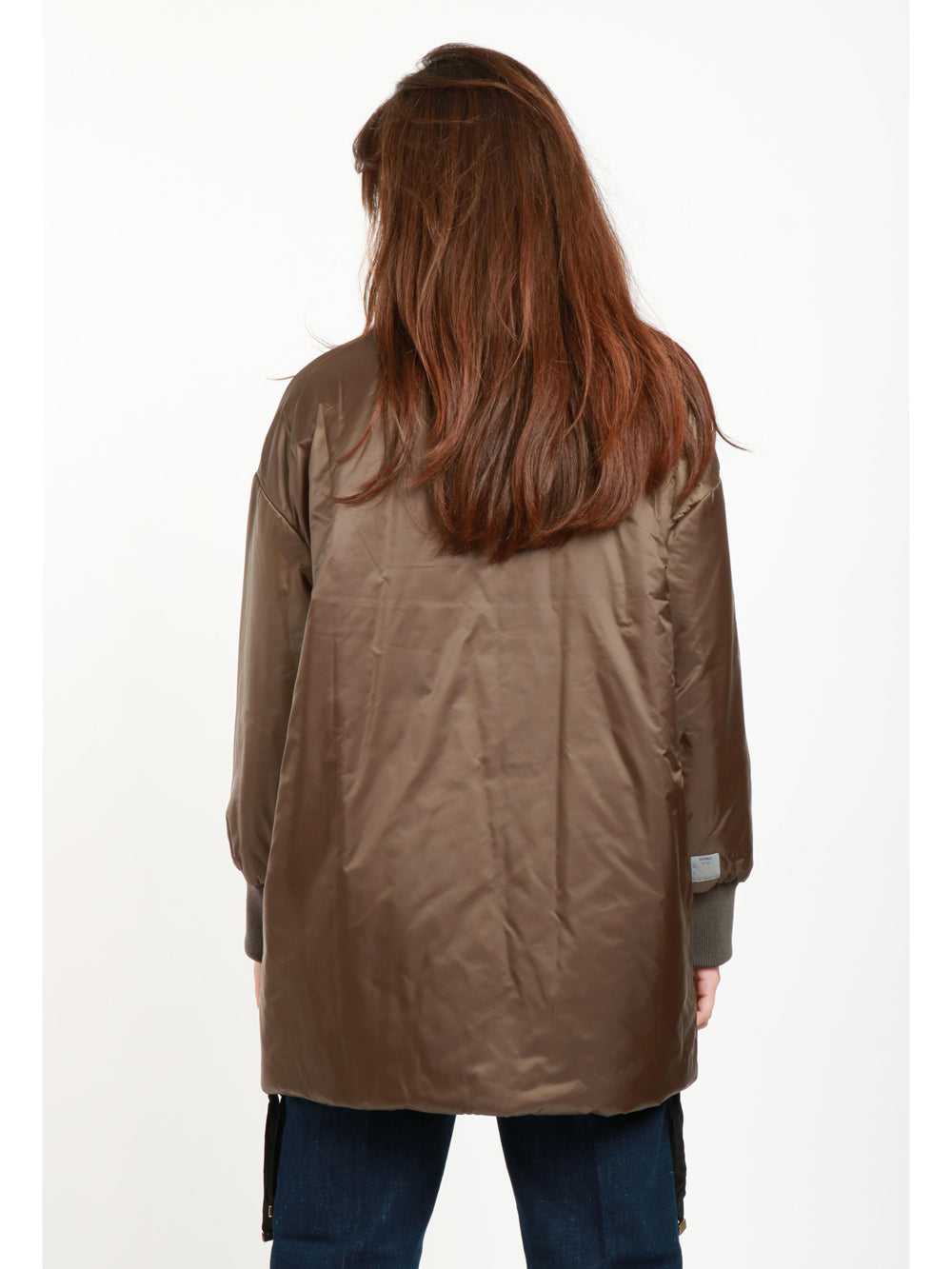 Greenbo Double Face Bomber Jacket in Military Green Waterproof Fabric