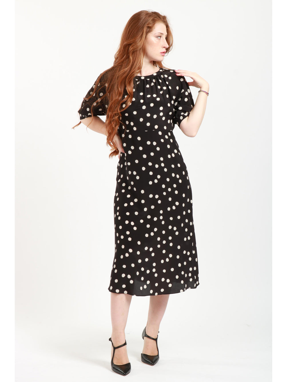 Max mara polka dot dress best sale