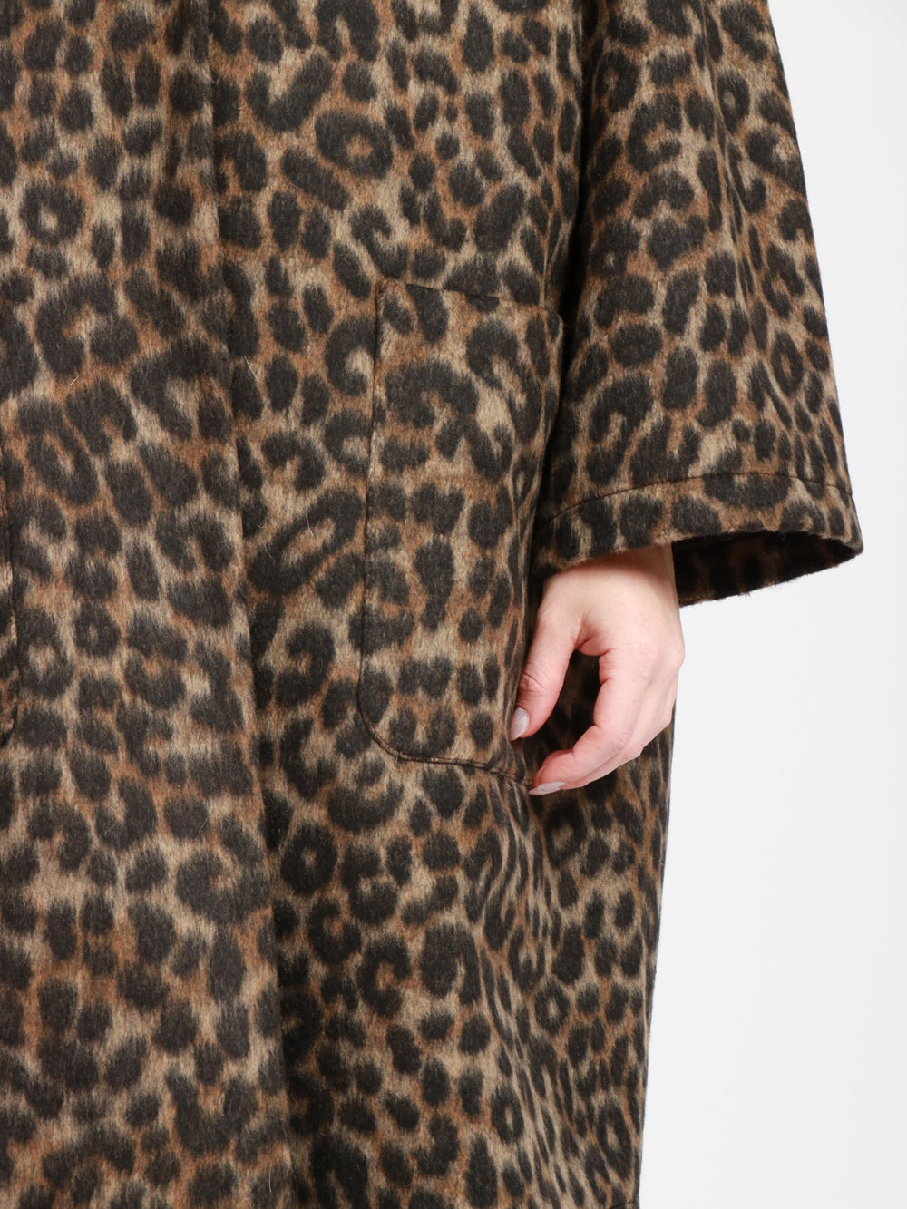 SEMICOUTURE Cappotto Sigmund Monopetto Animalier Animalier