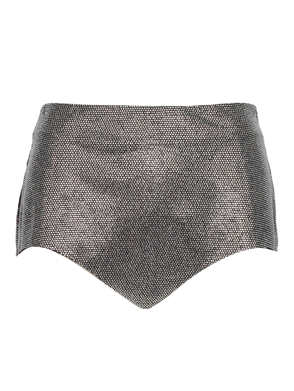 Selene Shorts in Silver Crystals