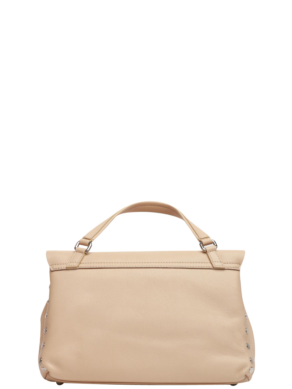 ZANELLATO Borsa a Mano Postina Piuma Small in Pelle Beige Beige