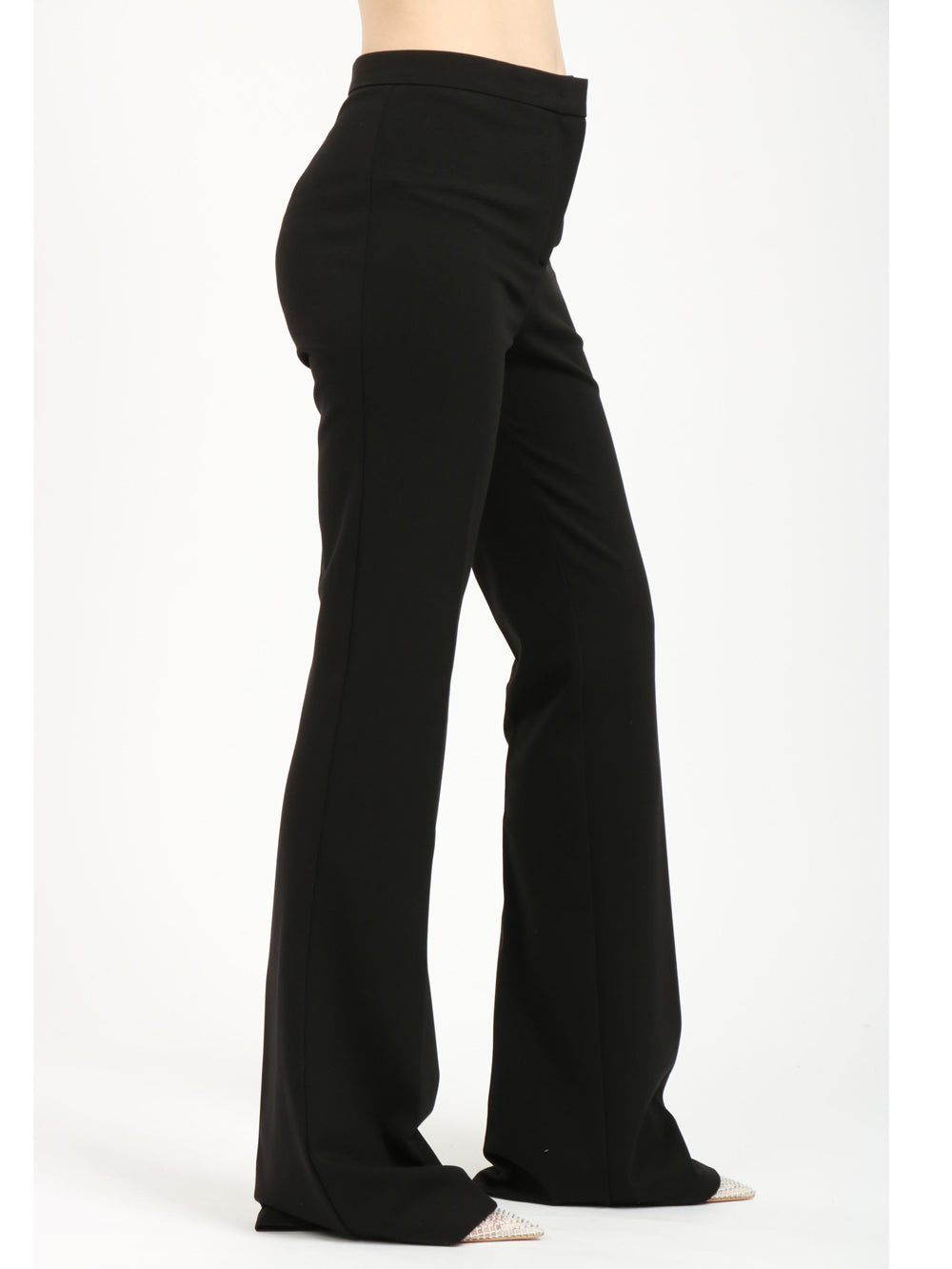 Hulka Black Flared Pants