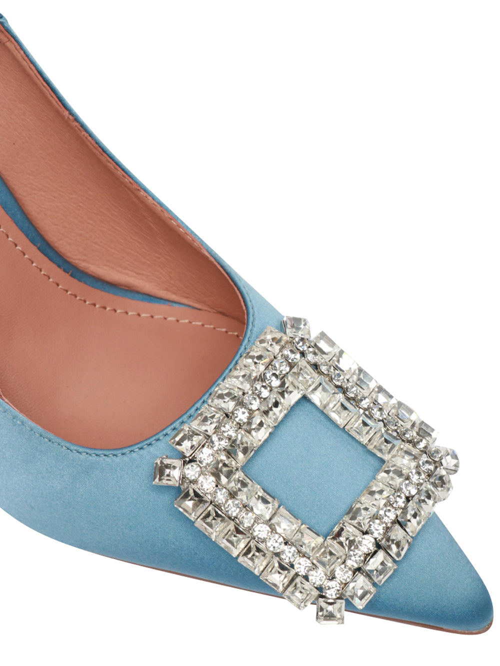 BIBI LOU Scarpe Décolleté Elisabetta Slingback in Raso Azzurre Azzurro