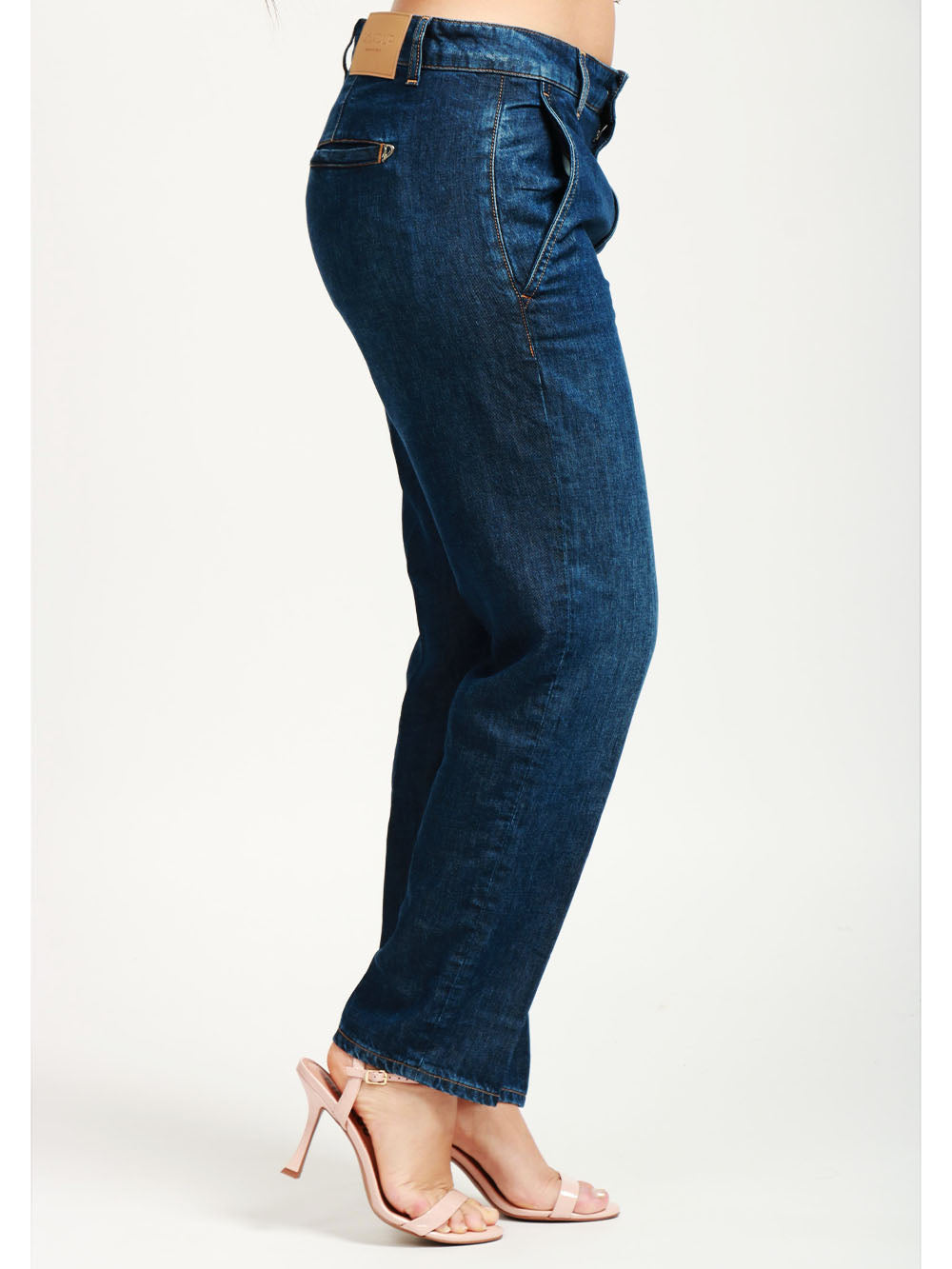 DONDUP Jeans Willa in Denim Lyocell Blu Denim