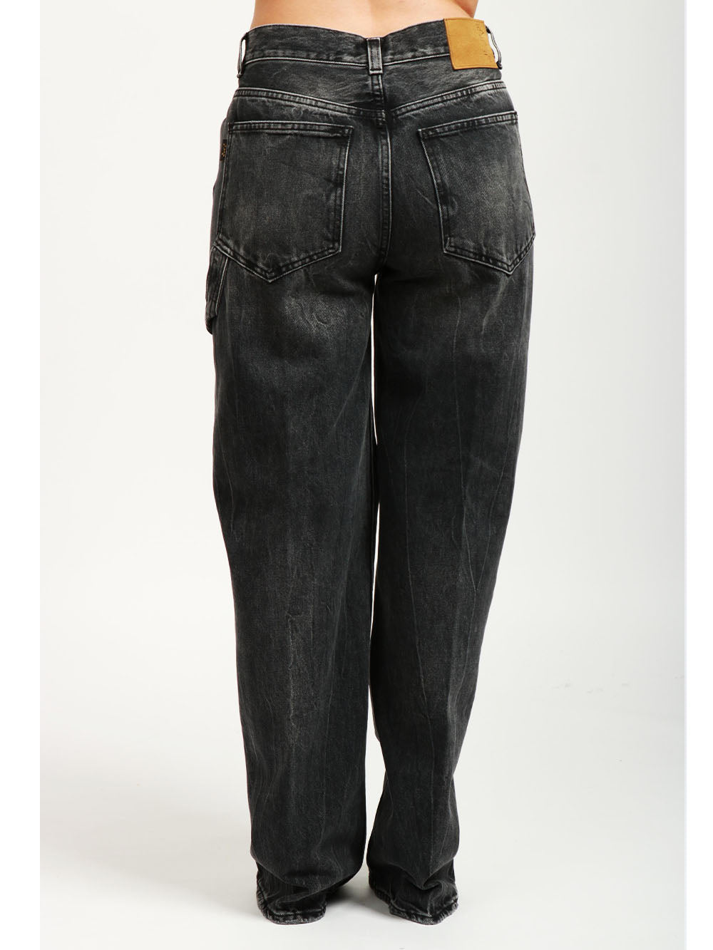 HAIKURE Jeans Winona in Denim di Cotone Neri Nero