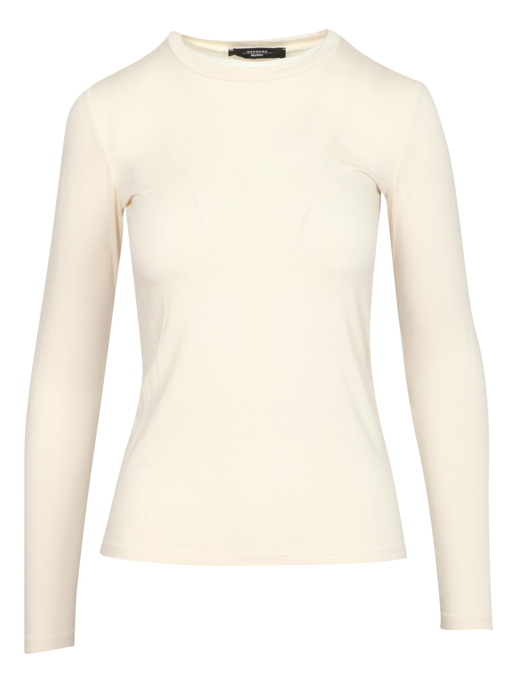 WEEKEND MAX MARA Maglia Multie Girocollo Avorio Avorio