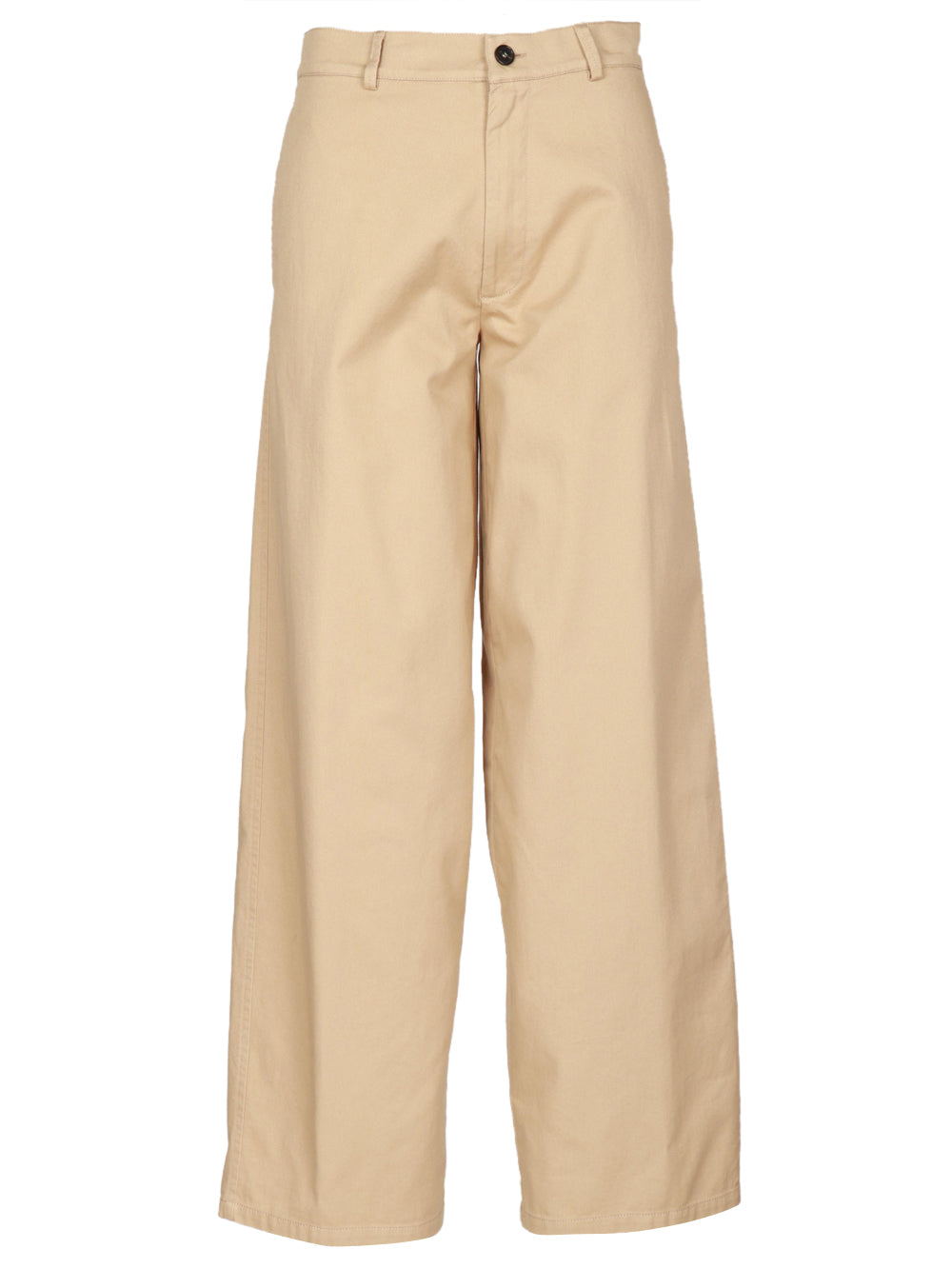 JUCCA Pantaloni in Cotone Beige Corda